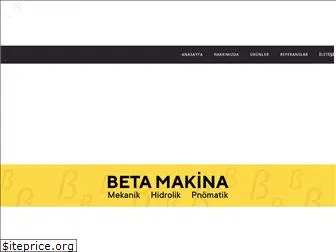 betamakina.com.tr