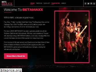 betamaxxband.com