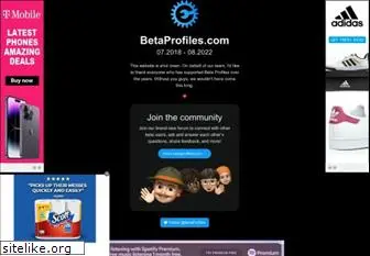 betaprofiles.com