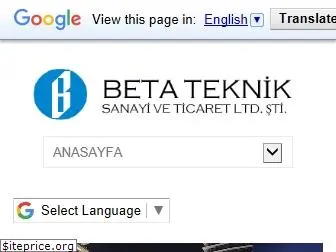 betateknikltd.com