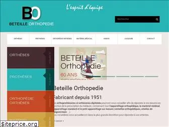 beteille-orthopedie.com
