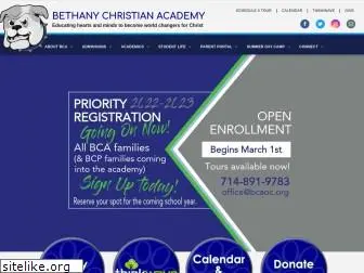 bethanychristianacademy.net