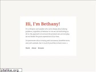 bethanysonefeld.com