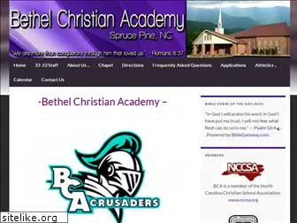 bethelchristianacademy.org