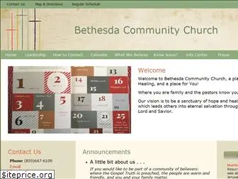 bethesdacommunitychurch.org