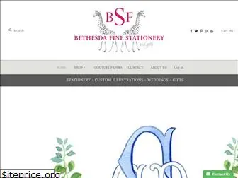 bethesdafinestationery.com