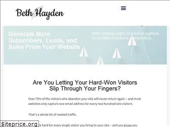 www.bethhayden.com