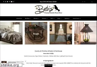 bethscountryprimitivehomedecor.com