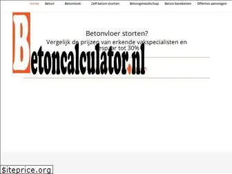 betoncalculator.nl