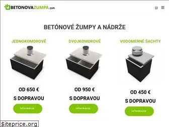 betonovazumpa.com