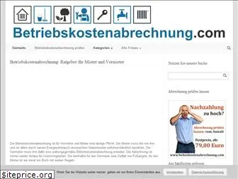 betriebskostenabrechnung.com