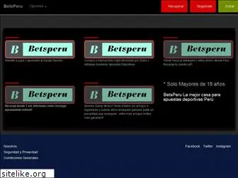 betsperu.com