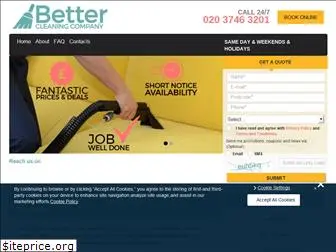 bettercleaningcompany.co.uk
