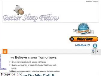 bettersleeppillow.com