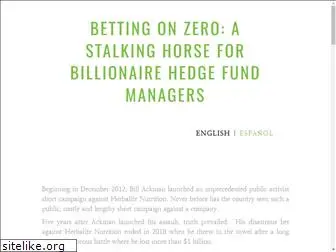 bettingonzero.com