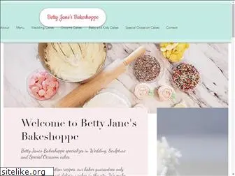 bettyjanesbakeshoppe.com