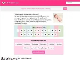 betyder-baby-namn.com