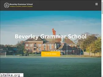 beverleygrammar.co.uk