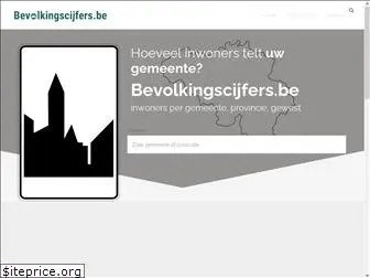 bevolkingscijfers.be