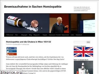 beweisaufnahme-homoeopathie.de