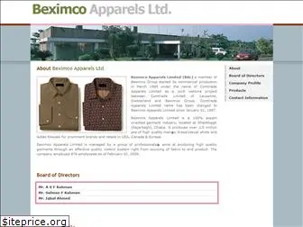 beximcoapparels.com