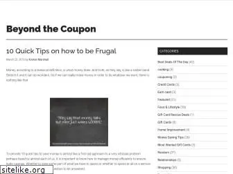 beyondthecoupon.com