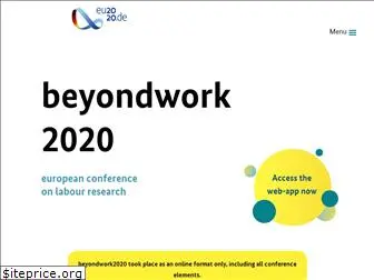 beyondwork2020.com