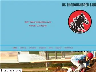 bgthoroughbreds.com