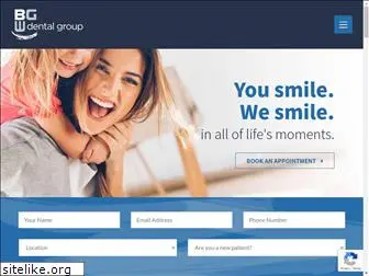 bgwdentalgroup.com