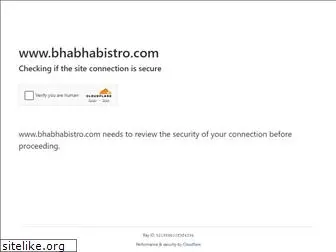 bhabhabistro.com
