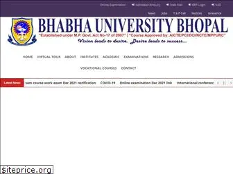 bhabhauniversity.edu.in