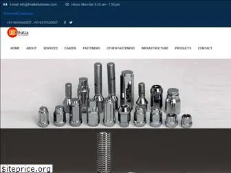 bhallafasteners.com