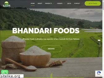 bhandarifoods.com