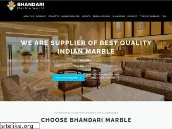 bhandarimarbleworld.com