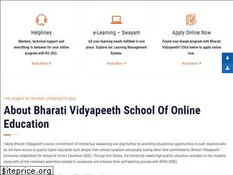 bharatividyapeethonline.com