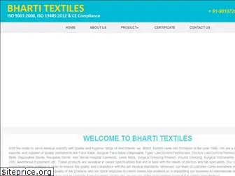 bhartitextiles.com