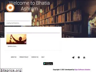 bhatiaashram.org
