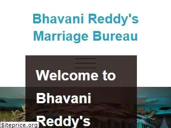 bhavanireddysmarriagebureau.com