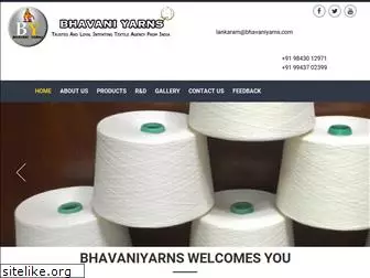 bhavaniyarns.com