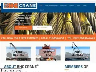 bhccrane.com