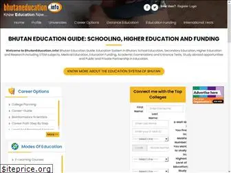 bhutaneducation.info