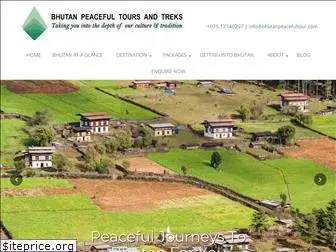 bhutanpeacefultour.com