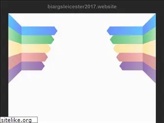 biargsleicester2017.website