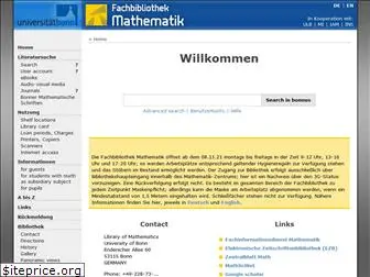 bib.math.uni-bonn.de