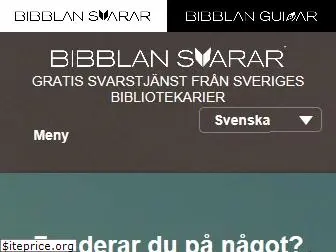 bibblansvarar.se