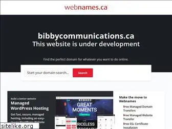 bibbycommunications.ca