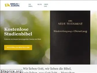 bibelnfuereuropa.org