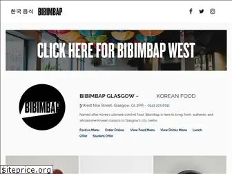 bibimbap-glasgow.com