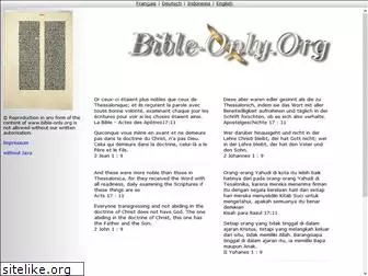 bible-only.org