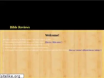 bible-reviews.com